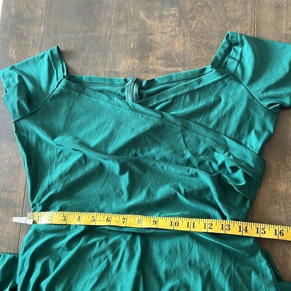 Off Shoulder Split Thigh Dress Elegant Solid Bodycon Cocktail Party Maxi… - Picture 10 of 13